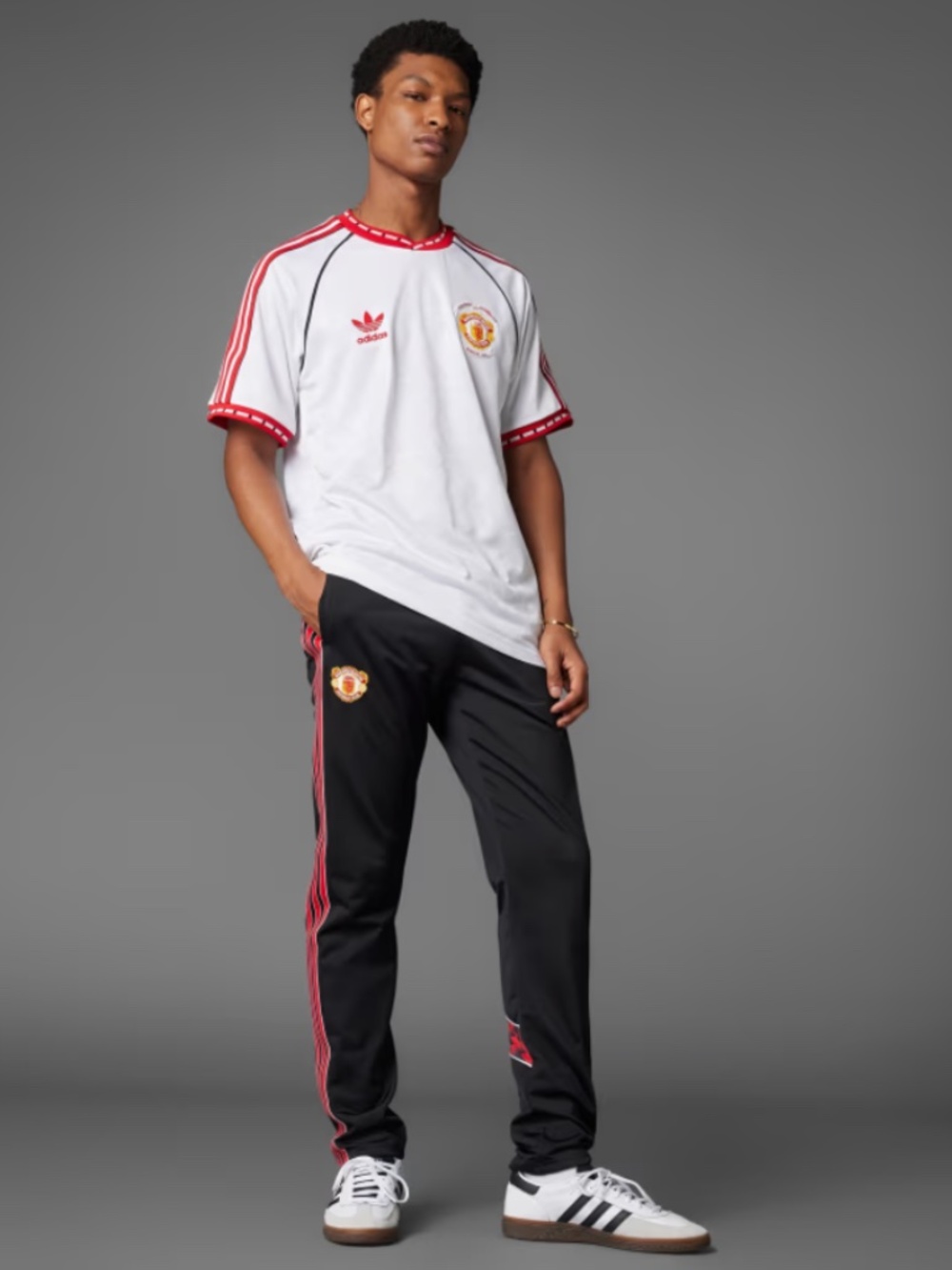 Manchester United 1991 Jersey White Retro Jersey, Brand New Size Small Unisex